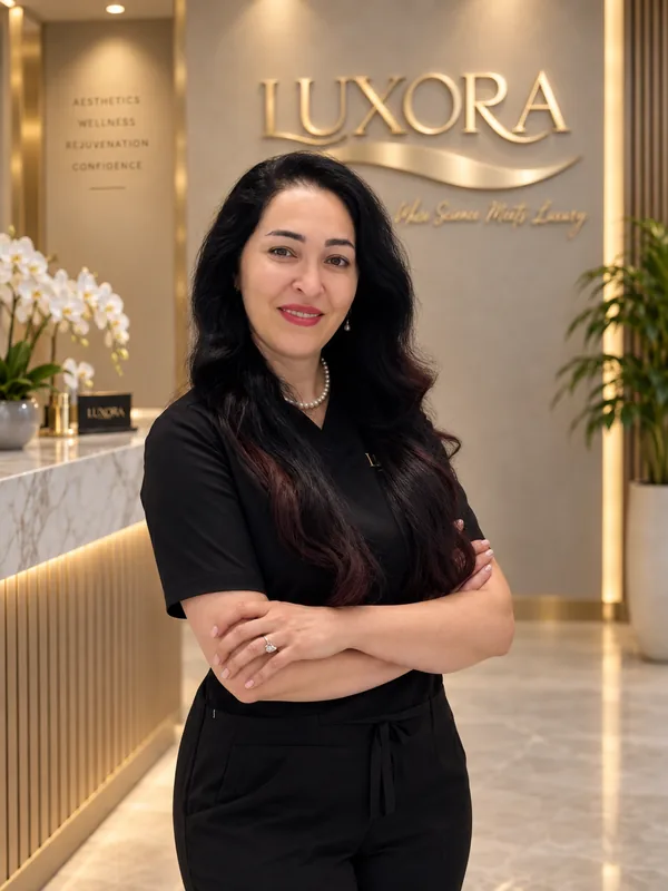 Dr. Farnaz, Prosthodontics Specialist at Luxora Polyclinic